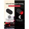 1pc Car Fake Security Light Solar Powered Simulated Dummy Alarm Wireless Warning Anti-Theft Caution Lamp LED Flashing Lights Dome Lights 6