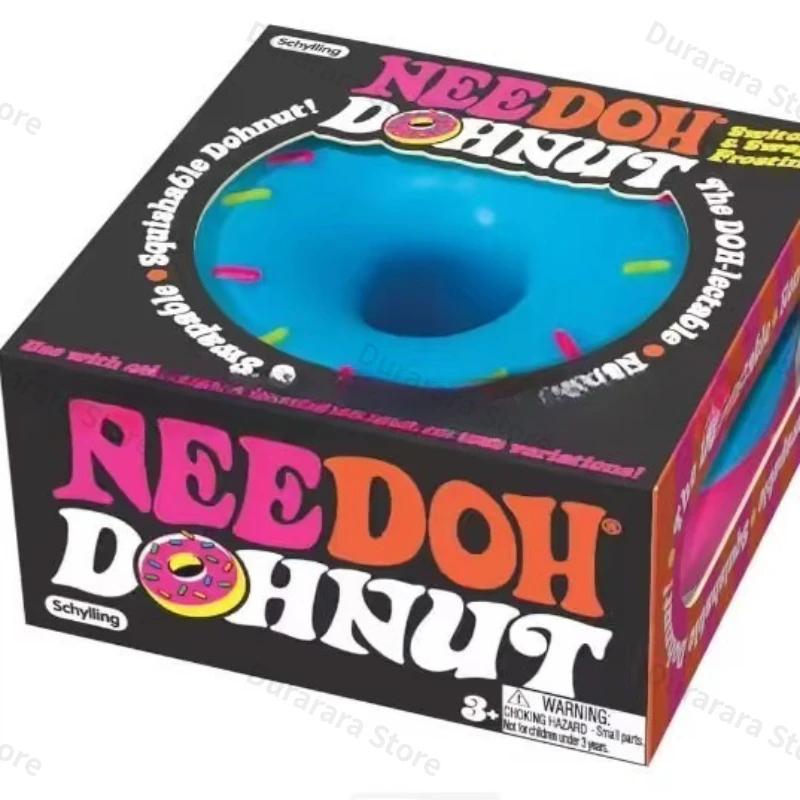 Favorite Toy Blue Needoh Dippin Dazzler Egg Donut Prank Stress Relief Toy Soft Glue Vinyl Squeeze Toy Slow Rebound Pinch Ornament Relaxation