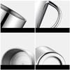 Abay 304 Stainless Steel Double-Layer Mug Set