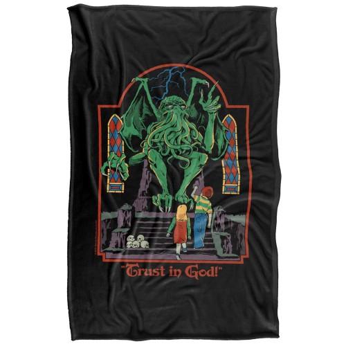 Steven Rhodes Trust In God Soft Touch Blanket