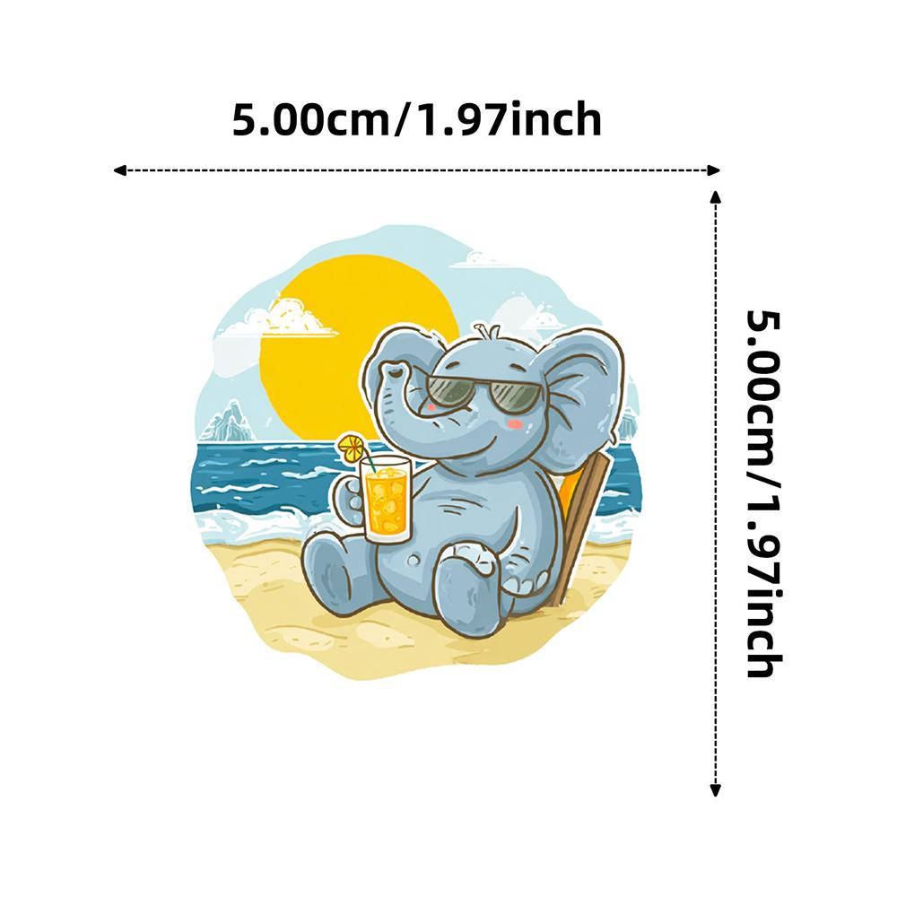 10/30/56pcs Cute Mix Animals Cartoon Graffiti Stickers DIY Phone Laptop Notebook Suitcase Waterproof Sticker Toys