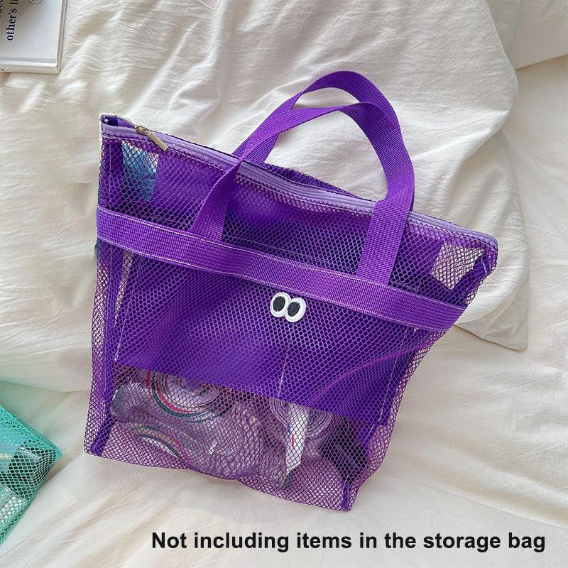 

Big Eyes Beach Bag, Toiletry Bag, Large Capacity Cosmetic Storage Handbag, Shoulder Bag, Portable Handbag Storage Bag