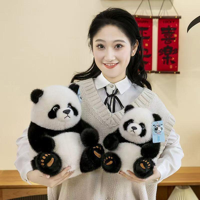 Entzückende Riesenpanda Plüschpuppe - Perfektes Geburtstagsgeschenk für Kinder