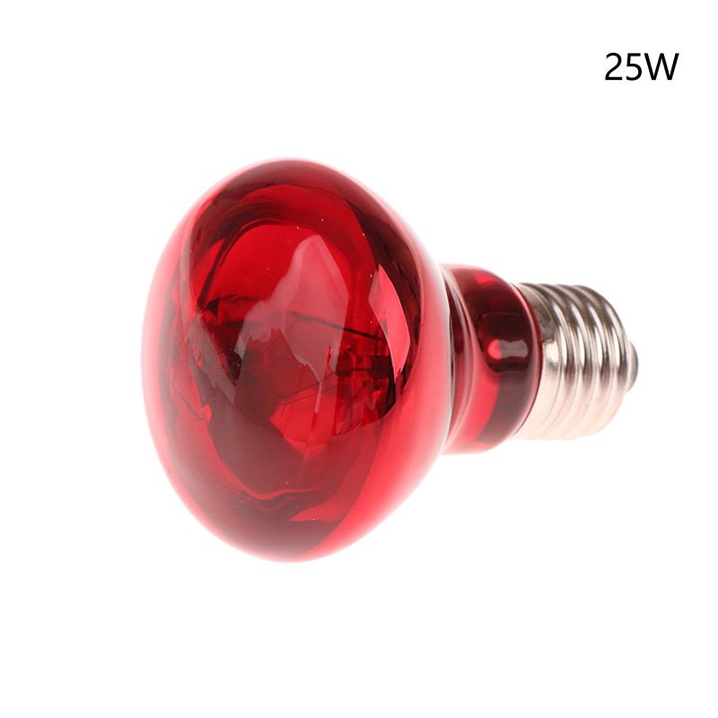 25/40/50/60/75/100W E27 Uva Poultry Bulb Infrared Night Light Day Poultry Heating Bulb For Plants Amphibians Reptile Pets