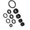 Fuel Filter Housing Gasket Kit, High Quality Rubber O- s for 7.3L 99 03 International Engines, Including 4 Pipe Grommets, 2