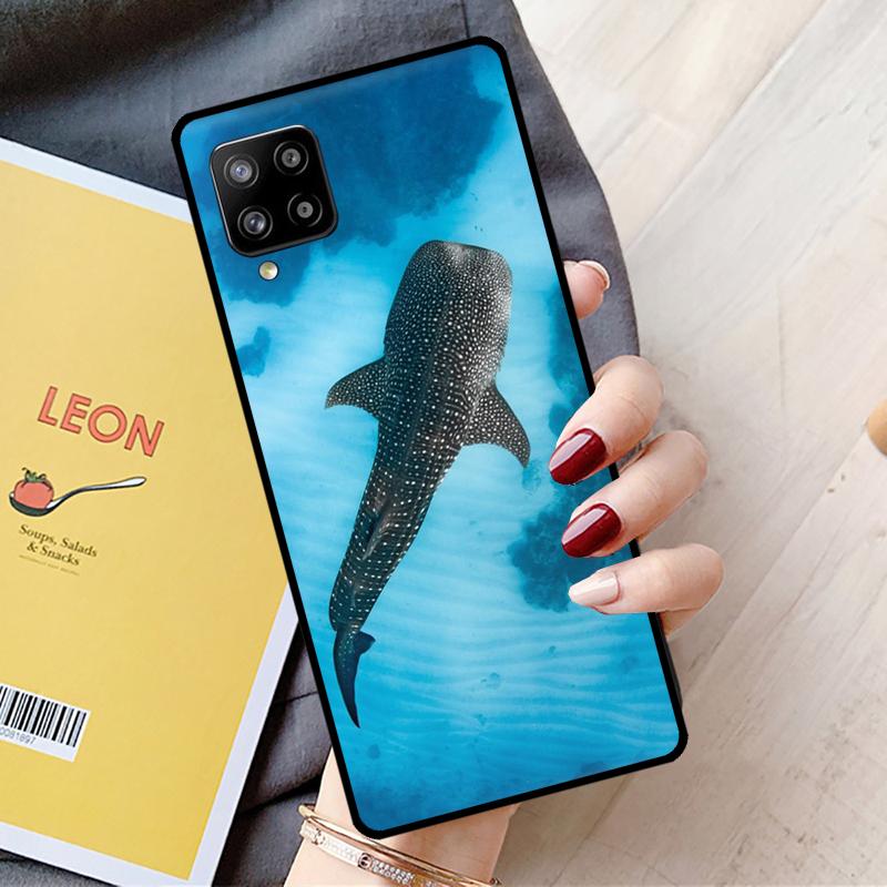 Žralok velrybí Ryby Pro Samsung Galaxy A05 A06 A56 A36 A26 A16 A22 A32 A52 A54 A34 A14 A55 A15 A53 A33 A35 Pouzdro