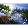 5D DIY full Round diamond painting &quot;landscape&quot; diamond embroidery cross stitch kit rhinestone picture decoration gift