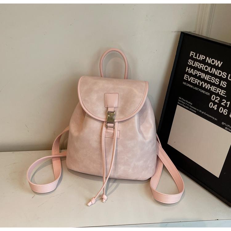 Schoolbag Backpack Women's Backpack 1011 Spring New Trendy Travel Niche Bag High Value Leisure Travel School Bag