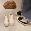 Fashion New Comfortable Fisherman's Shoes Women's Breathable Flat Sole Soft Sole Casual Shoes Women's Summer Lace Upper Outdoor Shoes