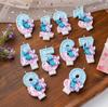 Adorable Cartoon Two-Color Number Birthday Cake Candles for Party Decorations