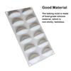 12 Cavity Mold Cake Chocolate Mousse Baking Tools Patisserie Cupcakes Making Mould for Desserts Kitchen Accessories