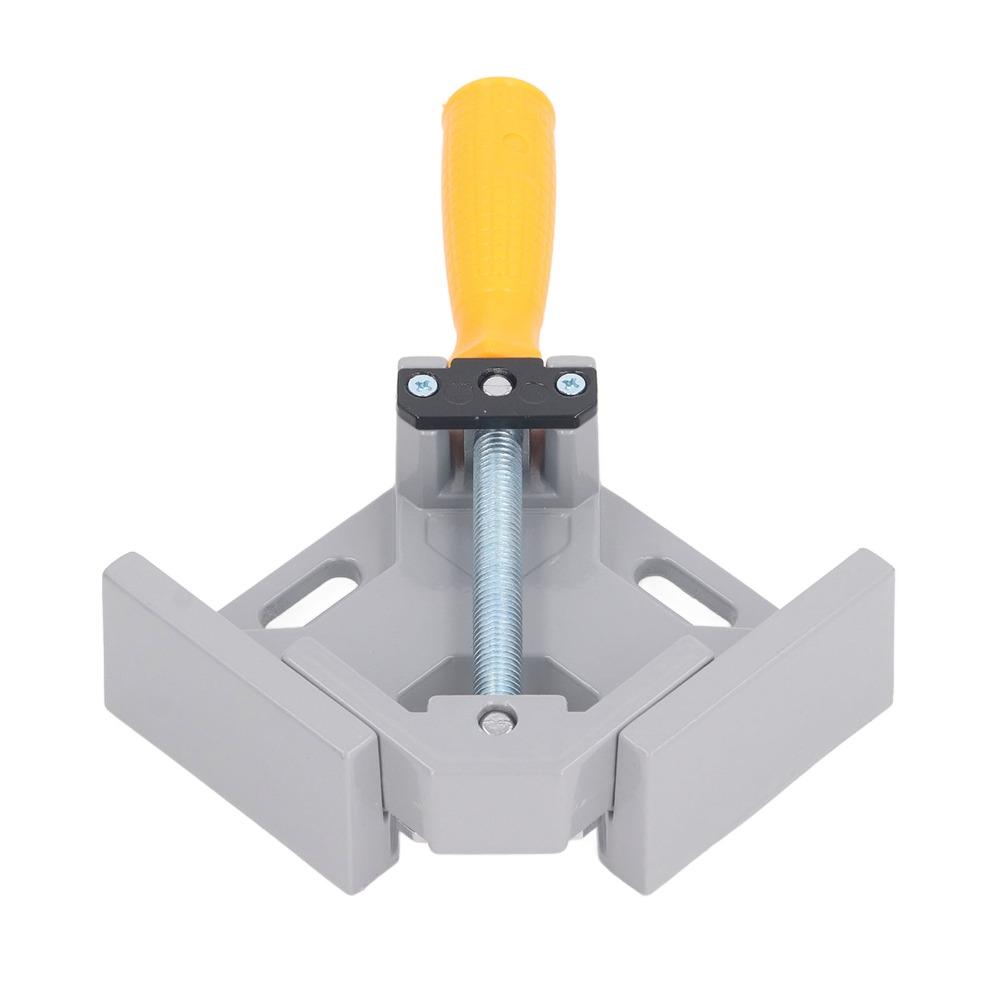 2pcs Adjustable Swing Jaw Right Angle Clamp Single Handle Woodworking Clamps  Photo Framing