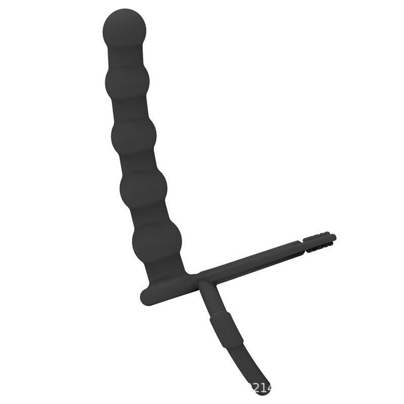 Penis Ring Erotic Silicone Anal Plug Butt