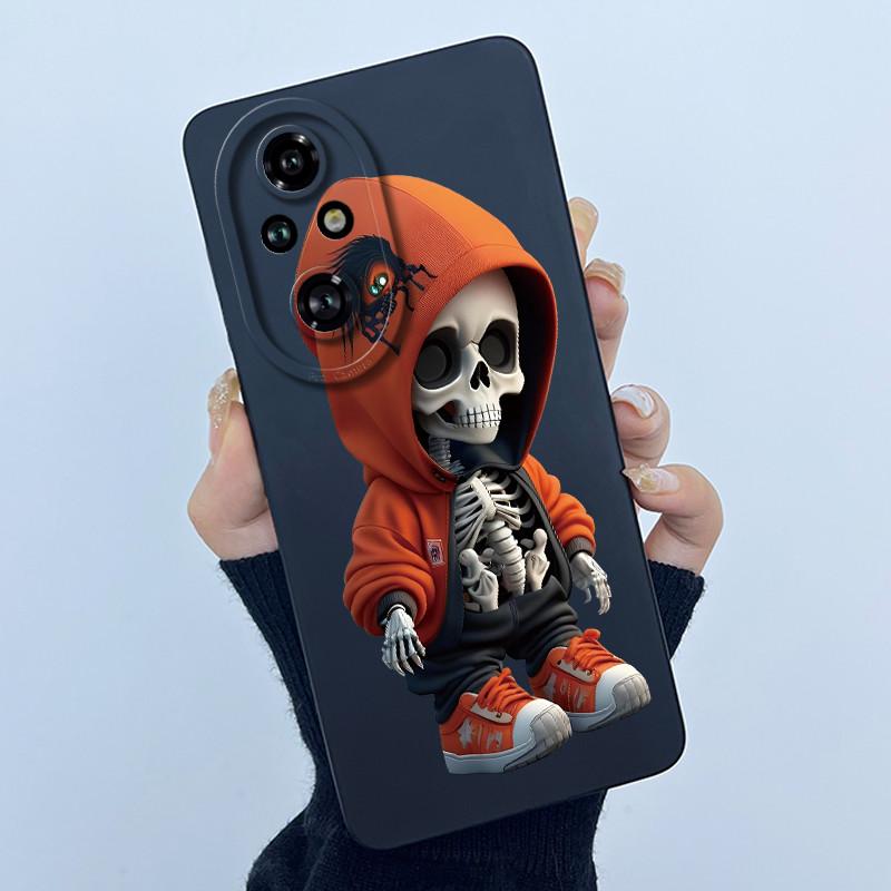 Cartoon Case For Honor 200 100 Honor200 Honor100 Pro Lite 5G Liquid Silicone Camera Lens Protector Phone Case Soft Back Cover