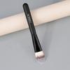 The new all-black tongue-shaped flat head foundation brush is suitable for beginners to design non-marking base makeup and apply makeup quickly