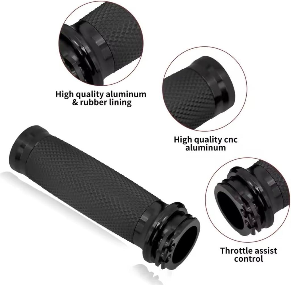 Deepa Ribusu Harley Handle Grip, American, 1 Inch, Vulcan, Sted, Shadow, Magna, Rebble, Magna, Bluebird, Intruder, Etc. Compatible Product