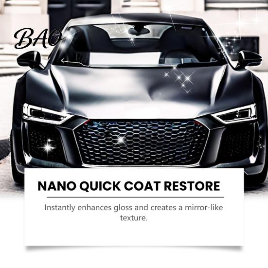 Car Surface Protectant Nano Ceramic Coating Spray for Cars, 120ml Paint Shine Restorer Hydrophobic Wax with Protection, Easy DIY Gloss Enhancer
