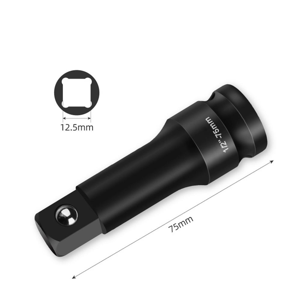

For Impact Driver Extension Bar 1/2 Inch Square Drive Chrome Vanadium Steel Socket Wrench for Automotive Repair Applications