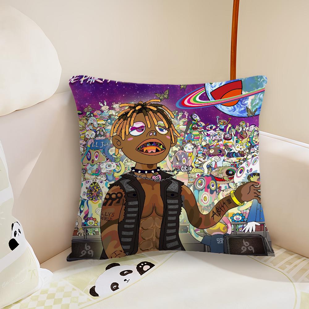 JJuice The Party Never Ends WWRLD cushion cover Plush Fabric Soft Double Sided Print Sofa Cushion Cover Throw Pillow Covers