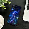 Hedgehog Knuckles Phone Case For Samsung S26,S25,S24,S23,S22,S21,S20,S30,Ultra,Plus,Fe,Note,5G Black Cover