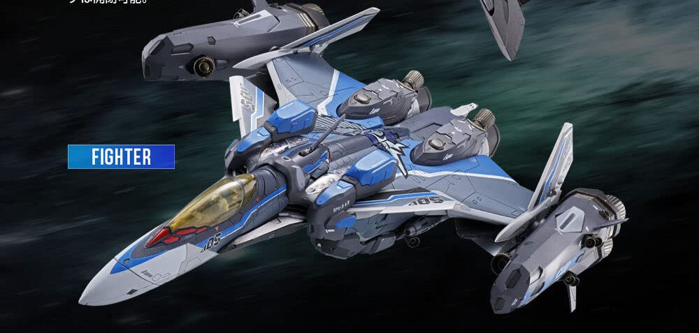 Macross Delta the Absolutely DX Chogokin Kairos Plus Immelmann Super Parts Set Movie Live!!!!!! VF-31AX (Hayate Custom)