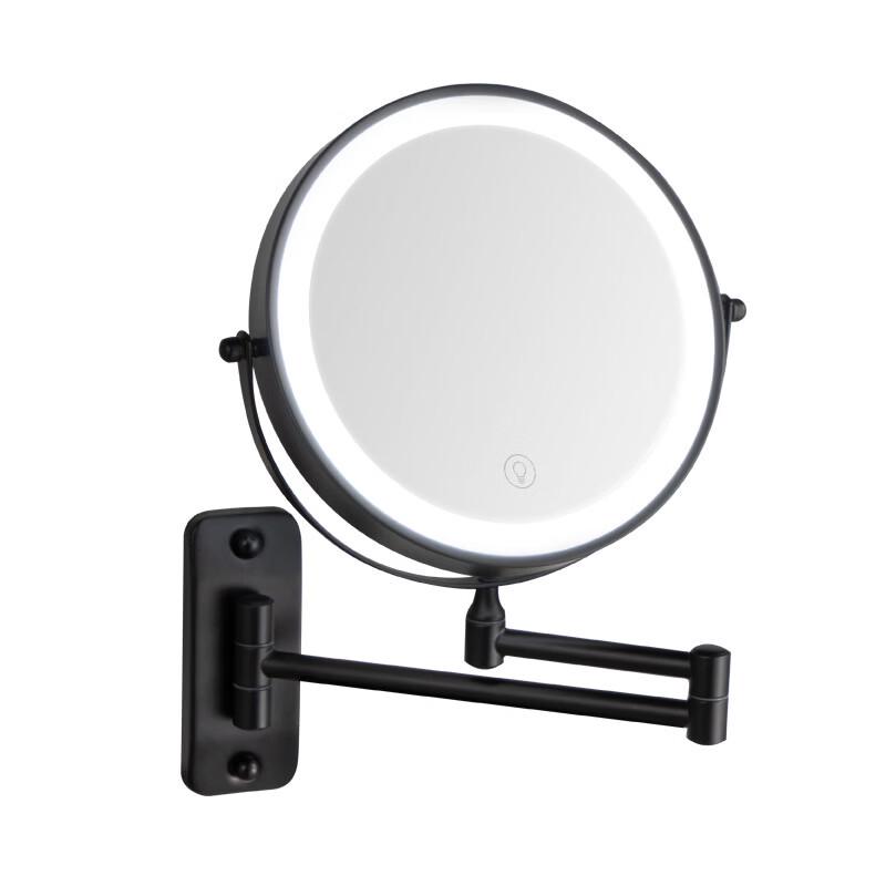 Oeny Wall-Mounted Extendable Double-Sided HD Makeup Mirror