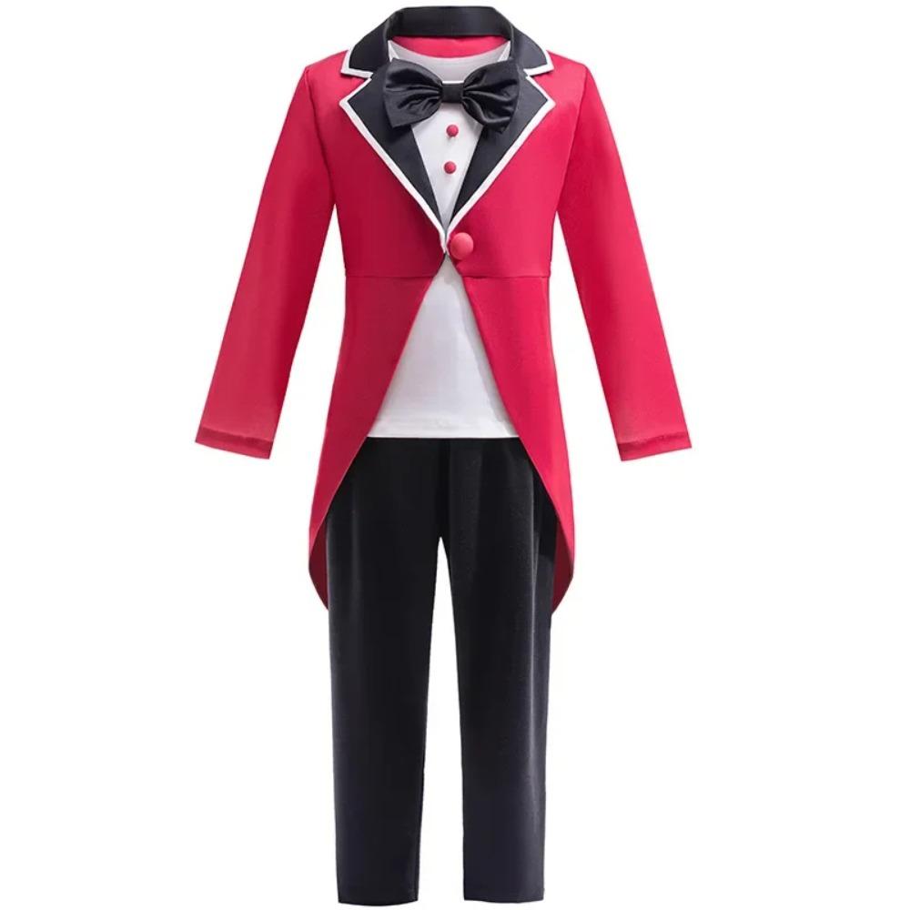 Ragazza Anime Cartone Animato Pomni Raghata Jax Caine Costume Cosplay Incredibile Circo Digitale Cosplay Clown Tuta per Bambini Ragazzi Costume di Halloween