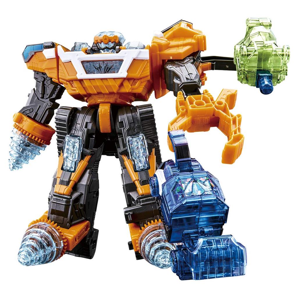 Bandai Mashin Sentai Kiramager Mashin Transformation DX Gigant Driller Mashin Weapon Set