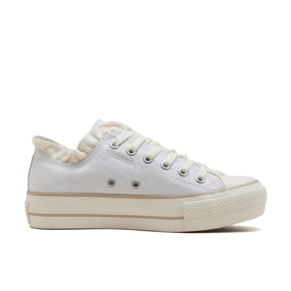 Converse All Star Plts Frill Slip Ox Pure W Dusty Bg 31315110 Pure W Dusty Bg