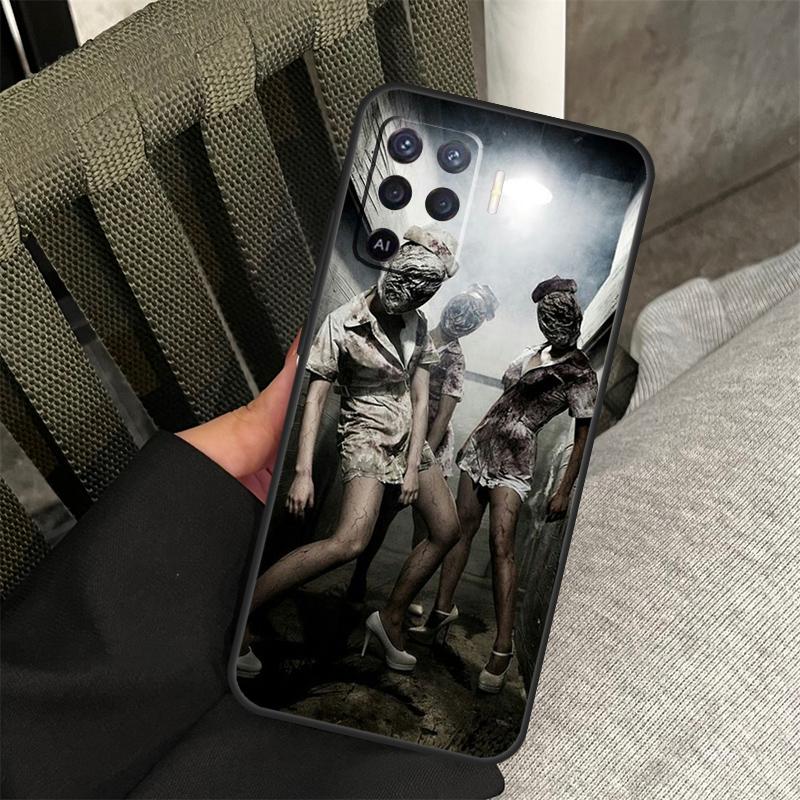 

Silent Hill Nurse Case For Oppo A58 A18 A38 A78 A98 A17 A77 A80 A40 A60 A16 A76 A96 A74 A94 A54 A15 A57S Cover OPPO A94 5G