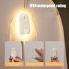 Toilet Light with Intelligent Sensing UV Sterilization Rechargeable USB-C Night Light Peel And Stick Soft Nightlight for Bathroom Toilet