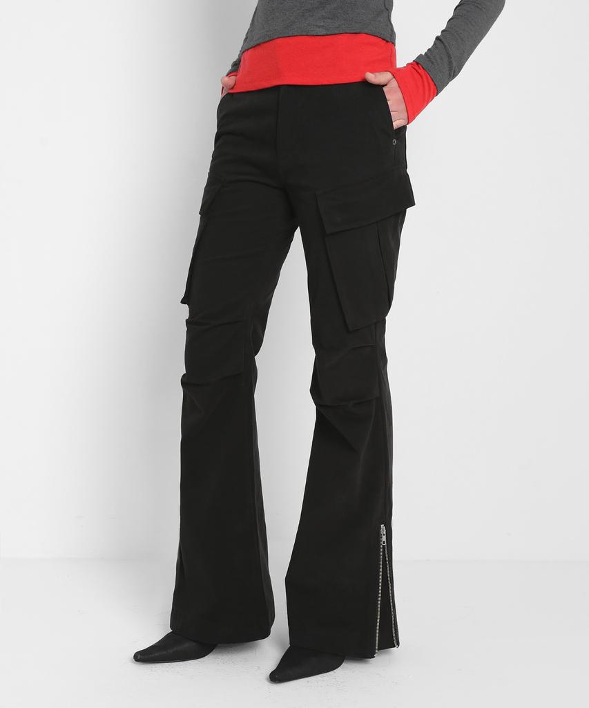Saendeulig Bootcut Cargo Pants_Black