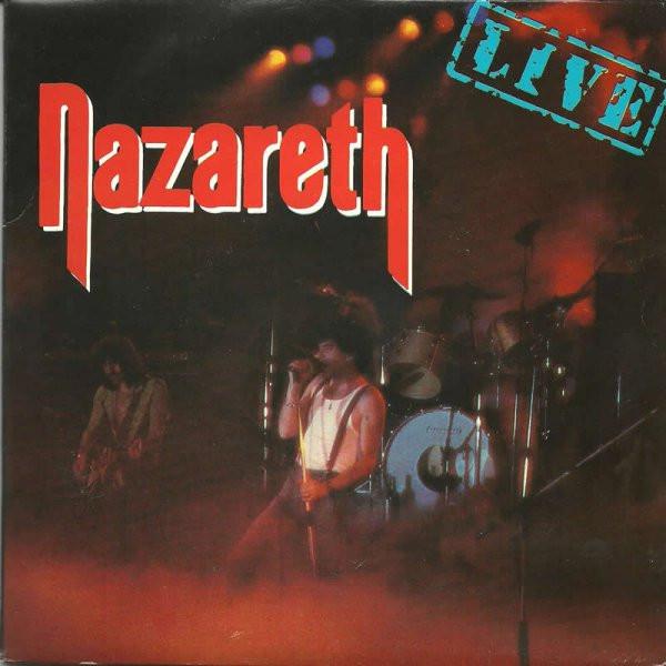

7inch Record NAZARETH - Live BSD1 NEMS 1980 UK Rock Used