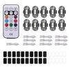 Universal Eight-Color Wireless Remote Control Navigation and Warning Light for Drones and Motorcycles