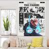 G-Gojo S-Sukuna Yuji Anime Vertical Tapestry Wall Tapestry Wall Art Aesthetic Room Decor Room Decoration Accessories