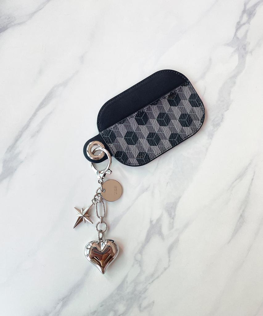 Undei Heart Heart Bag Charm