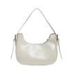 New solid color temperament women's bag trendy summer new fashion texture underarm bag casual shoulder