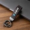 Carbon Fibre Motorcycle Car Keychain Key Chain for BMW M 1 3 4 5 6 7 Series X1 X3 X4 X5 X6 X7 F20 F39 F48 E46 E60 E36 E3 Sticker bljm36