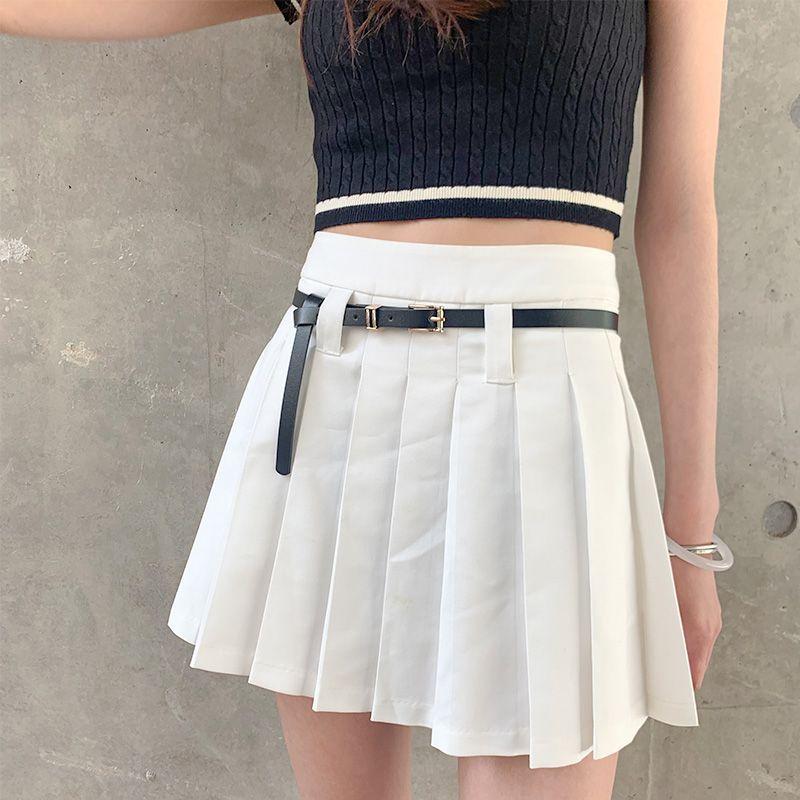 

Стразы Y2k Блестящая Металлическая Пряжка Бабочка Женский Ремень Для Элегантного Дополнения Юбка Black