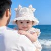 Korean Style Baby Girls' Breathable Mesh Summer Bucket Hat