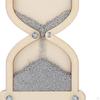 Hourglass Wooden Montessori Busy Board Material Basic Skills Learning Activities Early Teaching For