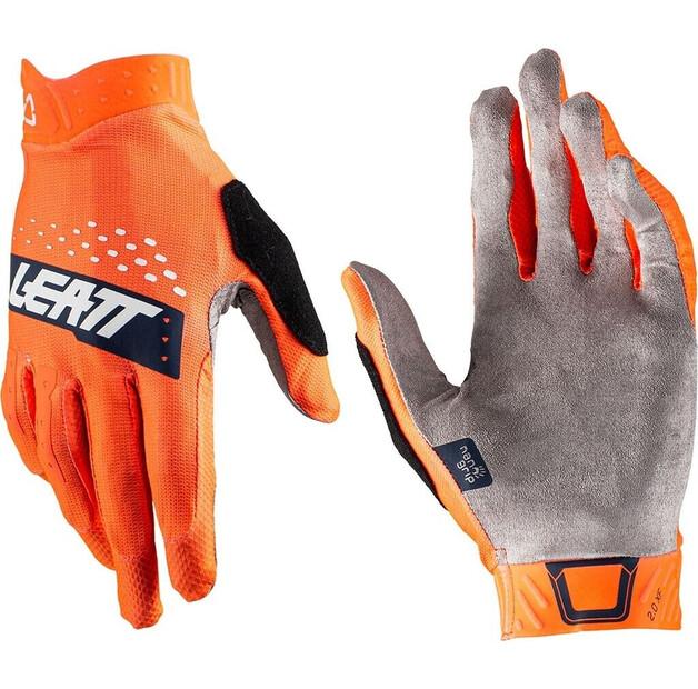 Leatt MTB 2.0 X-Flow Bicycle Gloves (coral)