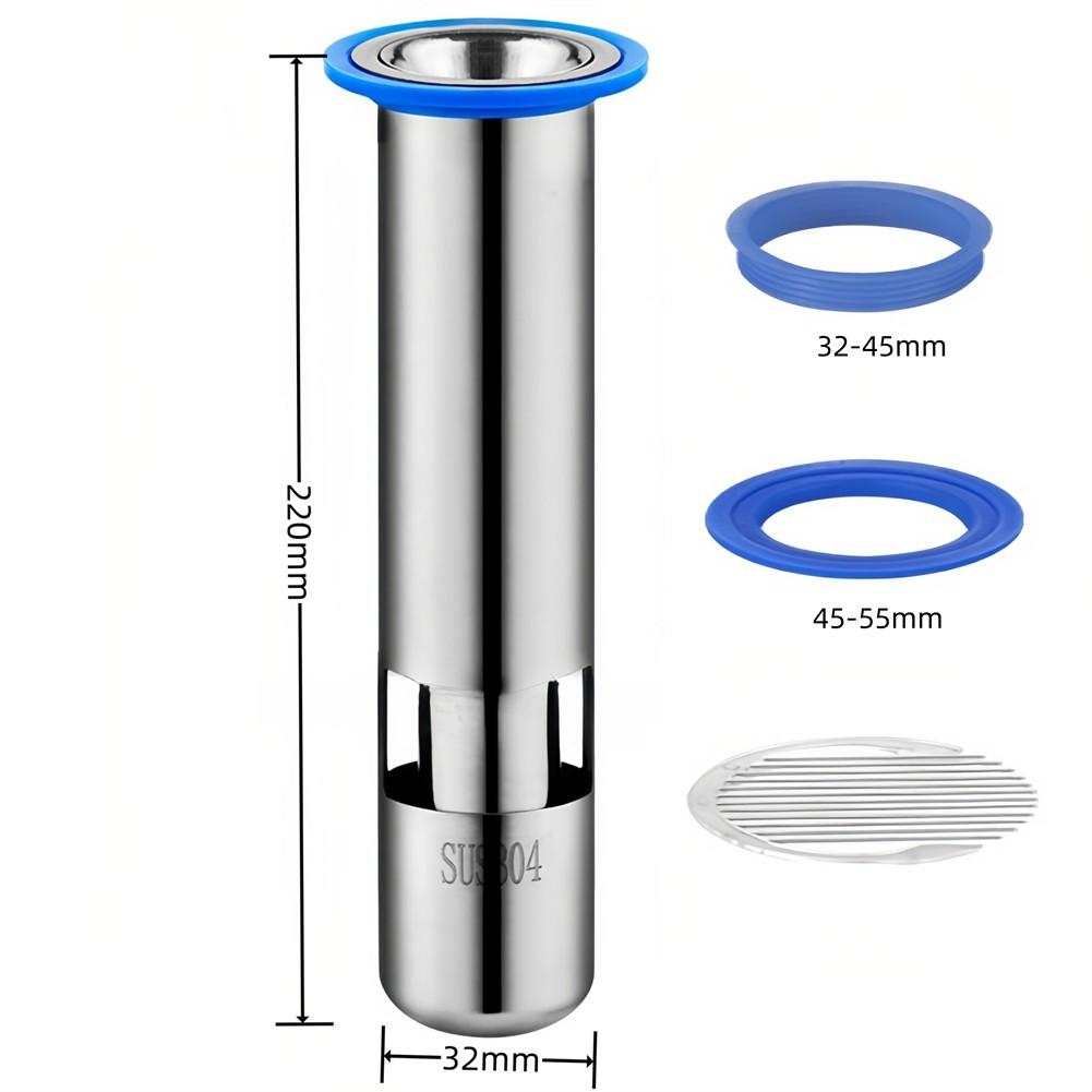 32MM Floor Drain Core with Automatic Closure for Hygiene Maintenance