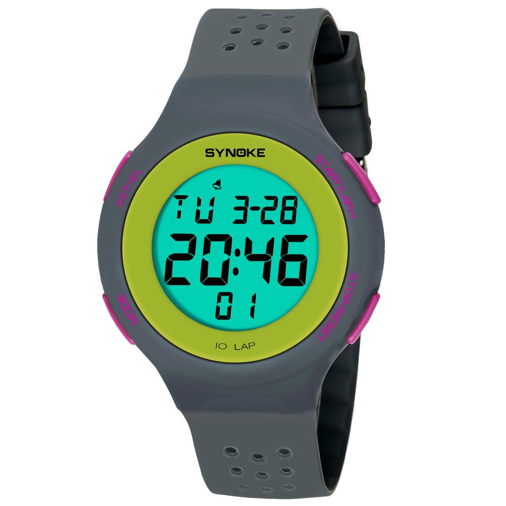 Mens Student Sports Watch Waterproof Military LED Display Multifunctional Alarm Clock Digital Watches Men reloj hombre