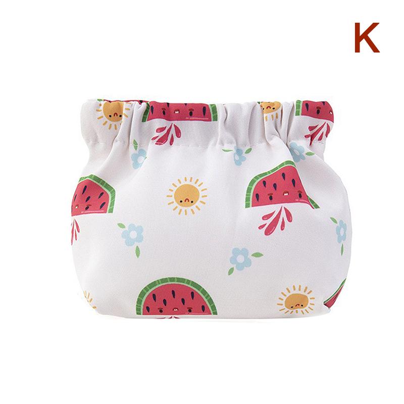 Cosmetics Coin Wire Holder Pouch Bag Portable Earphone Cards Lipsticks Storage Bag Auto Close Organizer Travel Jewelry Bag