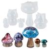 Mushroom Silicone Mold for Epoxy Resin Casting Home Decors Scented Candle DIY Soap Making Mould 3D Mushroom Resin Molds