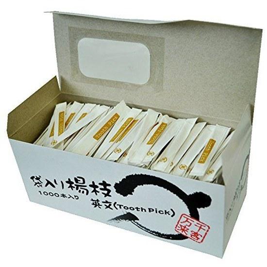 Commercial Use Paper Bag Toothpicks Boxed Approximately 1000 Pieces