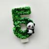 Panda Digital Candle Cute Panda Birthday Cake Party Candle Independent Packaging Simple Transparent