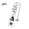 Funny Quote Bookmark Cute Cat Bookmark, Metal Page Marker with Creative Durable Quotes, Stainless Steel for Readers, Lover Gift Cartoon