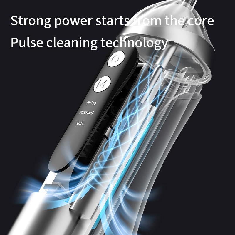 Portable Electric Water Flosser for Orthodontic and Gum Care with High Cleaning Power